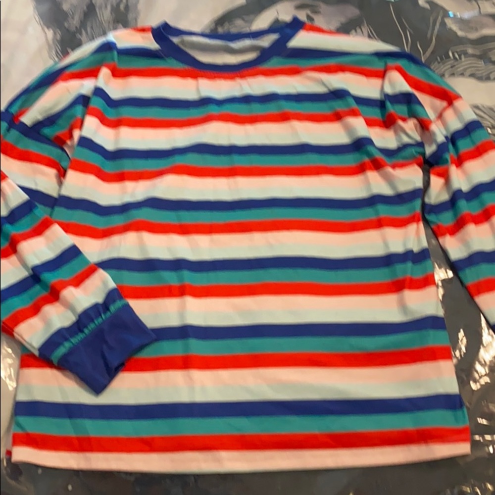 Men’s Striped long sleeve shirt